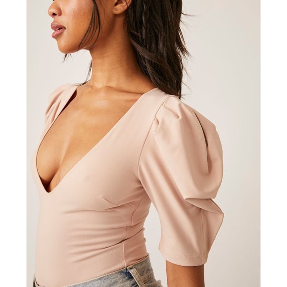 NWOT FREE PEOPLE Va Va Voop Bodysuit / Sweet Nothings - Picture 5 of 8